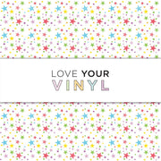 Rainbow Stars Patterned Vinyl LYV_850